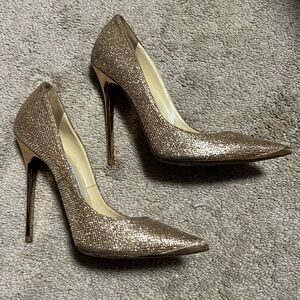 Jimmy Choo Gold Heels